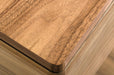 Vig Furniture - Modrest Clarion Modern Walnut and Glass End Table - VGBBLE638B - GreatFurnitureDeal