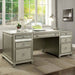 Furniture of America - Aine Silver Writing Desk - CM-DK908DK - GreatFurnitureDeal