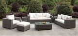 Furniture of America - Somani Ivory 7 Piece Patio Seating Set - CM-OS2128-18 - GreatFurnitureDeal