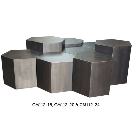 CFC Furniture - Panal Sidetable, 24" high - CM112-24 - GreatFurnitureDeal