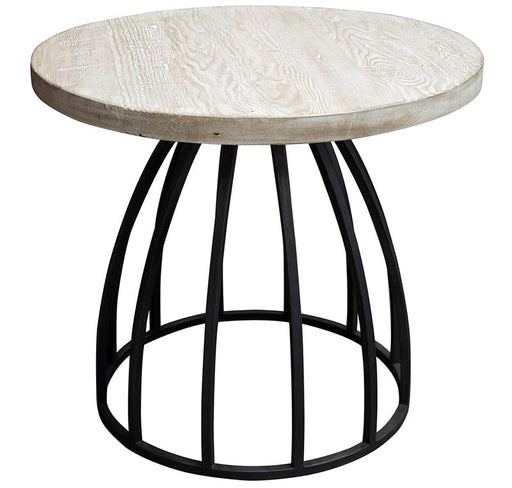 CFC Furniture - Billy Side Table, Reclaimed Lumber Top - CM135 - GreatFurnitureDeal