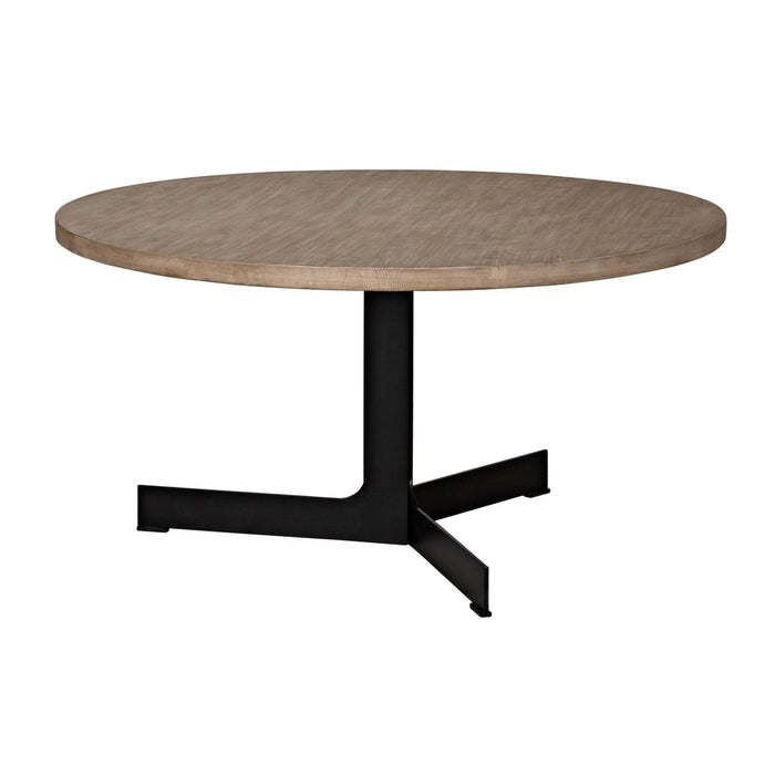 CFC Furniture - Edward Dining Table Gray Wash Wax - CM265 - GreatFurnitureDeal
