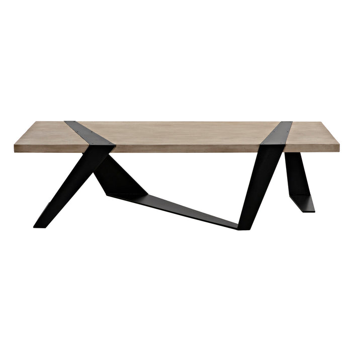CFC Furniture - Mamba Coffee Table Gray Wash Wax - CM293