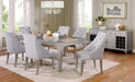 Furniture of America - DIOCLES 9 Piece Dining Table Set in Silver-Gray - CM3020T-DT-9SET - GreatFurnitureDeal
