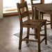 Furniture of America - Kristen 4 Piece Dining Room Set in Rustic Oak - CM3060-DT-4SET - GreatFurnitureDeal