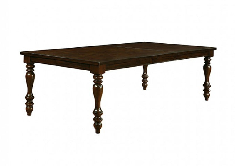 Furniture of America - HURDSFIELD 5 Piece Dining Table Set in Antique Cherry - CM3133T-5SET