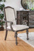 Furniture of America - Arcadia 9 Piece Double Pedestal Dining Room Set in Rustic Natural - CM3150-9SET - Arm Chair