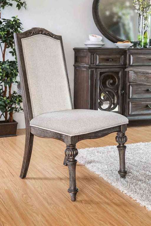Furniture of America - Arcadia Side Chair Set of 2 in Rustic Natural - CM3150-SC