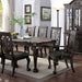 Furniture of America - Petersburg 7 Piece Dining Table Set in Dark Gray - CM3185DG-SC-7SET - Dining Chair