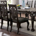 Furniture of America - Petersburg 7 Piece Dining Table Set in Dark Gray - CM3185DG-SC-7SET - Side Chair