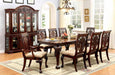 Furniture of America - PETERSBURG I 5 Piece Dining Table Set in Cherry - CM3185T-5SET