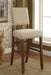 Furniture of America - SANIA 5 Piece BAR TABLE Set in Natural Tone - CM3324BT-5SET - Side Chair