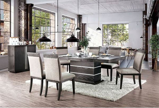 Furniture of America - Modoc 6 Piece Dining Room Set in Espresso - CM3337-6SET