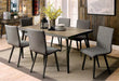Furniture of America - VILHELM I 7 Piece Dining Table Set in Gray - CM3360T-7SET