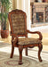 Furniture of America - MEDIEVE 7 Piece Dining Table Set in Antique Oak - CM3557T-7SET - Arm Chair