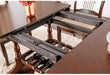 Furniture of America - Jordyn 5 Piece Dining Table Set in Brown Cherry - CM3626-5SET