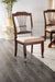Furniture of America - Jordyn 5 Piece Dining Table Set in Brown Cherry - CM3626-5SET - Side Chair