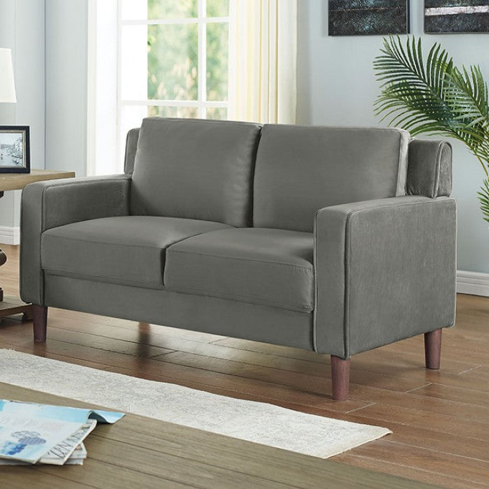 Furniture of America - Brandi Loveseat in Gray - CM6064GY-LV - GreatFurnitureDeal