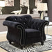Jolanda I Black 3 Piece Living Room Set - CM6159BK-SF-LV-CH - Chair