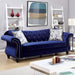 Jolanda Blue 2 Piece Sofa Set - CM6159BL-SF-LV - Sofa