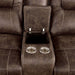 Furniture of America - Kennedy Loveseat in Dark Brown - CM6216-LV - GreatFurnitureDeal