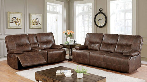 Furniture of America - Chantoise Power Sofa in Brown - CM6228BR-SF - GreatFurnitureDeal