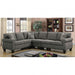 Furniture of America - Rhian Sectional in Dark Gray - CM6329GY - GreatFurnitureDeal