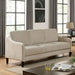Furniture of America - Kassel Sofa in Beige - CM6496BG-SF - GreatFurnitureDeal