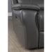 Lila Gray Power-Assist Reclining Loveseat - CM6540-PM-LV - Side View