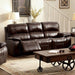 Furniture of America - Ruth Brown Reclining Sofa - CM6783BR-SF