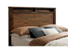 Elkton 6 Piece Queen Storage Platform Bedroom Set in Oak - CM7072-Q-6SET - Headboard