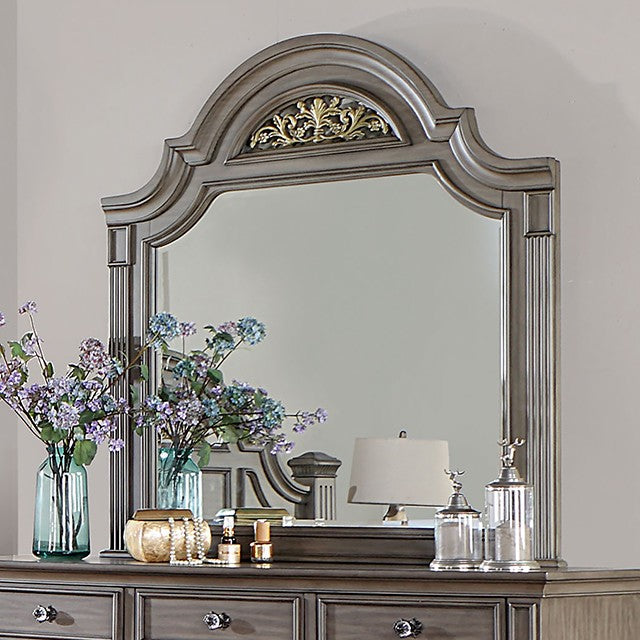Furniture of America - Syracuse Mirror in Gray - CM7129GY-M