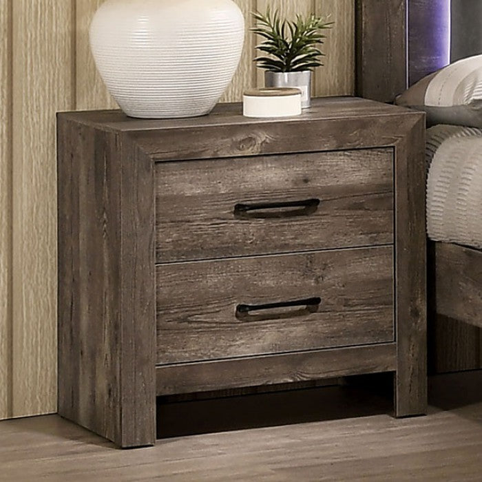 Furniture of America - Larissa 5 Piece California King Bedroom Set in Natural Tone - CM7149-CK-5Set - GreatFurnitureDeal