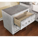Furniture of America - Alzir 5 Piece Eastern King Bedroom Set in Gray - CM7150-EK-5SET - GreatFurnitureDeal