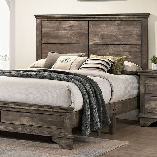 Furniture of America - Fortworth Eastern King Bed In Gray - CM7186-EK - GreatFurnitureDeal