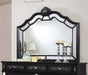 Furniture of America - Azha 5 Piece Queen Bedroom Set in Black - CM7194BK-Q-5SET - Mirror