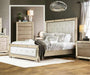 Furniture of America - Loraine 7 Piece Queen Bedroom Set in Champagne - CM7195-Q-7SET - Queen Bed