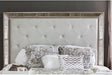 Furniture of America - Loraine 5 Piece Queen Bedroom Set in Champagne - CM7195-Q-5SET - Headboard