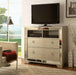 Furniture of America - Loraine 7 Piece Eastern King Bedroom Set in Champagne - CM7195-EK-7SET - Media Chest