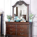Furniture of America - Mandura 5 Piece Low Post Queen Bedroom Set in Cherry - CM7260-Q-5SET - GreatFurnitureDeal