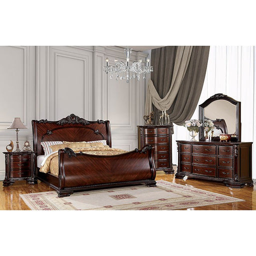 Furniture of America - Monte Vista I Dresser in Brown Cherry - CM7267D - GreatFurnitureDeal
