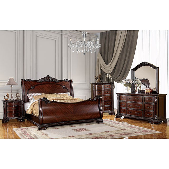 Furniture of America - Monte Vista I Chest in Brown Cherry - CM7267C - GreatFurnitureDeal