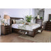 Furniture of America - Brandt 5 Piece Eastern King Bedroom Set in Brown Cherry - CM7302CH-EK-5SET - GreatFurnitureDeal