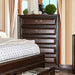 Furniture of America - Brandt 6 Piece Eastern King Bedroom Set in Brown Cherry - CM7302CH-EK-6SET - GreatFurnitureDeal
