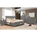 Furniture of America - Brandt 3 Piece Eastern King Bedroom Set in Gray - CM7302GY-EK-3SET