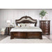 Furniture of America - Menodora 5 Piece Eastern King Bedroom Set in Brown Cherry - CM7311-EK-5SET - GreatFurnitureDeal