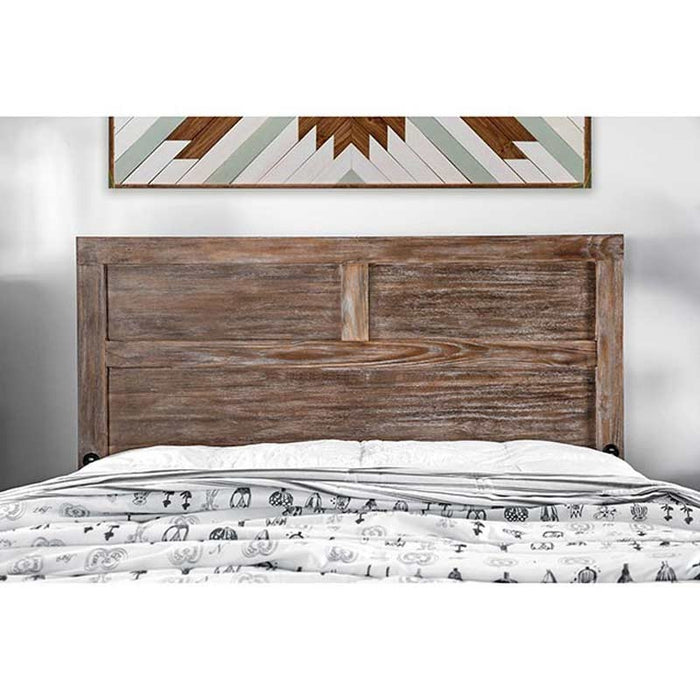 Furniture of America - Wynton 6 Piece Eastern King Bedroom Set in Light Oak - CM7360-EK-6Set - GreatFurnitureDeal