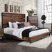 Furniture of America - Fulton 5 Piece Queen Bedroom Set in Dark Walnut - CM7363-Q-5SET- Queen Bed