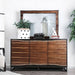 Furniture of America - Fulton Dresser in Dark Walnut - CM7363-D - Dresser Set