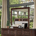 Furniture of America - Tywyn 5 Piece Storage Queen Bedroom Set in Dark Oak - CM7365A-Q-5SET - Mirror
